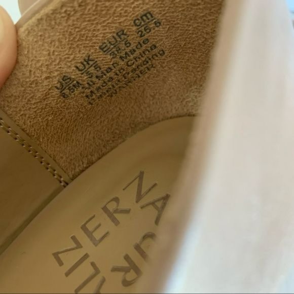 Naturalizer Warner Nude Square Toe Slip On Block Heel Pump 8.5 - Picture 10 of 10